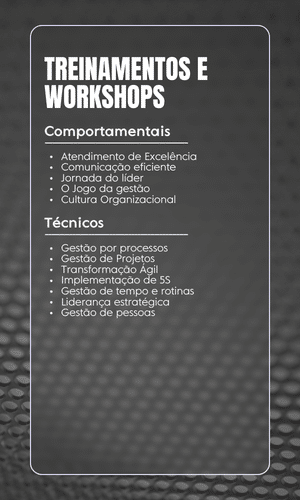 Treinamentos expandido