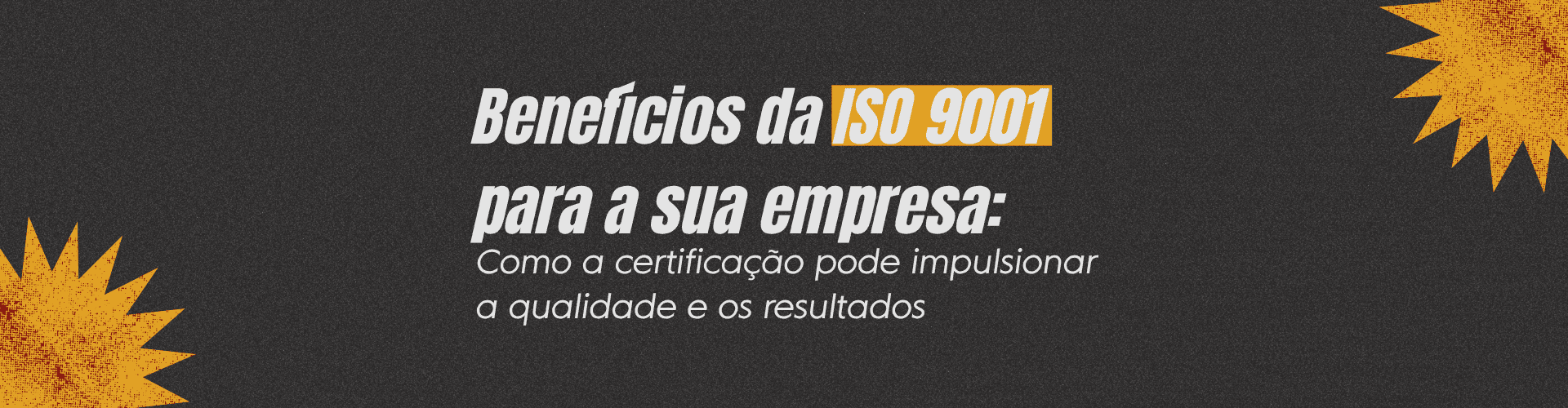 Entenda os benefícios da ISO 9001 para a sua empresa. Descubra como a certificação ISO pode melhorar os processos, aumentar a satisfação do cliente e impulsionar a gestão da qualidade.
