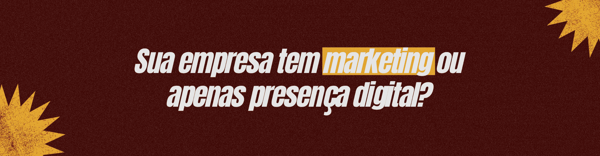 Sua empresa tem marketing ou apenas presença digital? Entenda as diferenças e descubra como transformar canais digitais em uma estratégia de crescimento.